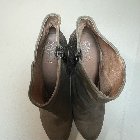 Vince Camuto Hariza glitter ankle boots in Urban Grey Bronzite 9.5 - Picture 3 of 11